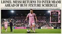 Lionel Messi Returns to Inter Miami Ahead of Busy Fixture Schedule