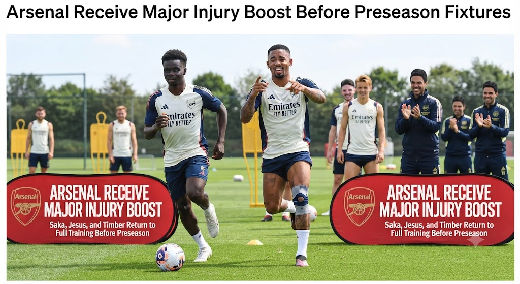 arsenal-injury-boost-preseason-2026
